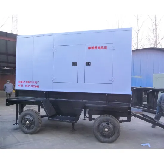trailer mounted generators AC 3phase