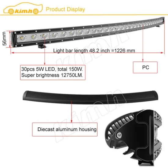 Made In China Auto Part LED Light Bar 4x4 Accessories