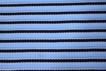 Polyester Double Color Stripe Mesh Fabric