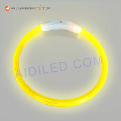 Glow In The Dark Light Up Safety Dog Cat Collars