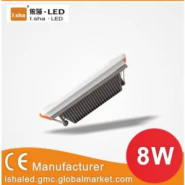 8w Round LED Downlights with SMD5730,3000-6400k