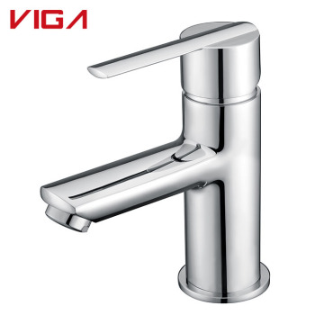 Hand Made Farm House Brass Faucet - Single Lever Deck Mounted Basin Faucet