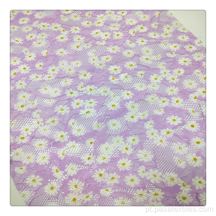 Shaoxing Factory Design personalizado Polyester Dress Print Print Flower Flower Fabric para pijamas