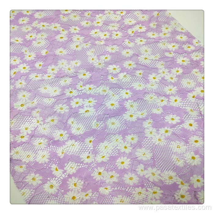 Shaoxing factory custom design polyester satin dress print flower print fabric for pajamas