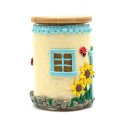 Blue leisure cabin 3D Cartoon Storage Holder