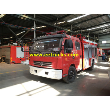 4 CBM Water DFAC Fire Fighting Trucks