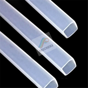 FEP Square UV Resistance Transparent Heat Exchanging Tube