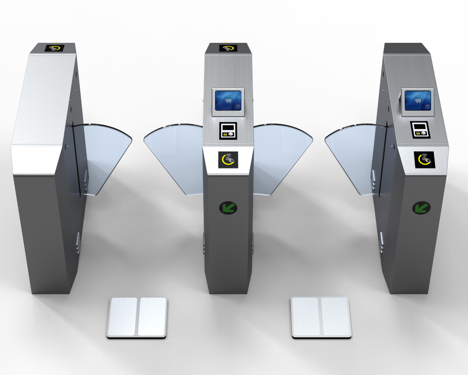 ESD Access Control Swing Turnstile