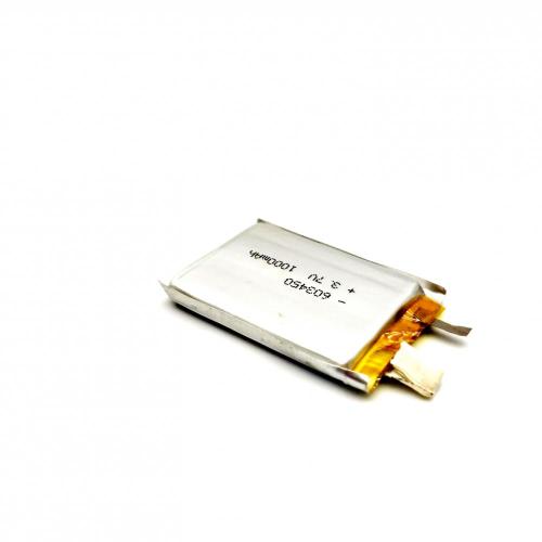 lithium-ion polymer battery 603450 3.7V 1000mah 2000mah