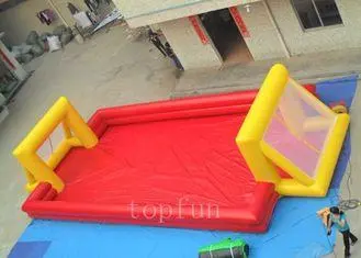 0.45mm - 0.55mm PVC Tarpaulin Inflatable Sports Games , Dou