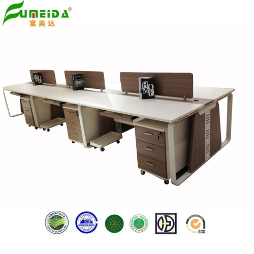 Modern High Quality Wood Partition Workstation Office Partition
