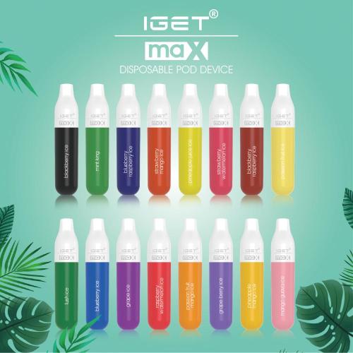IGET Max 2300 puffs all flavors in stock