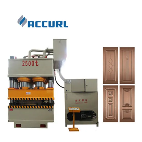 China Steel Wood Doors Embossed Hydraulic Press Machine Manufacturers