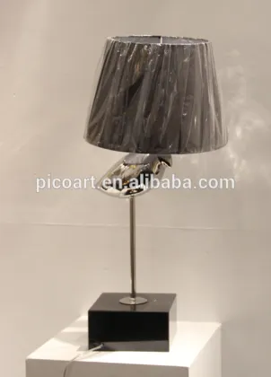 Customized lamp art new products stainless teel lamp art for decorating