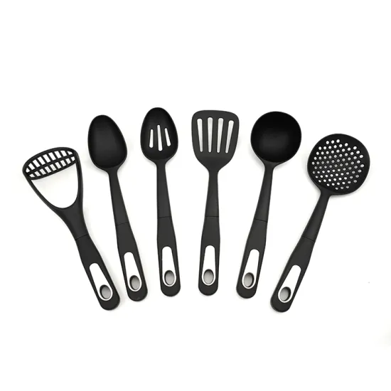 6-Piece Kitchen Utensil Set: Comprehensive Cooking Tools with Stand Included
