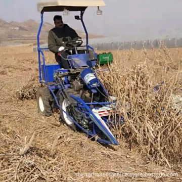 Farm Harvest Wagon and Tiller Machines: Agricultural Walking Harvester Equipment