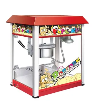 Large Capacity Red Commercial Popcorn Machine - Electric Popcorn Makers & Prices
