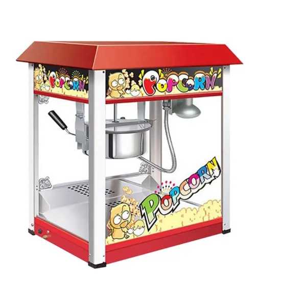 Large Capacity Red Commercial Popcorn Machine - Electric Popcorn Makers & Prices