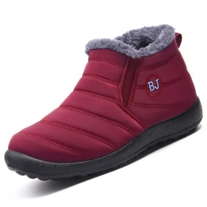 Men Boots Lightweight Winter Shoes For Men Snow Boots Plush Warm Men Ankle Boots Unisex Winter Boots Footwear Plus Size 37 47