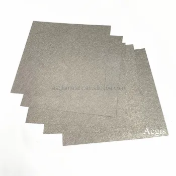 Pure Nickel Sintered Felt 0.25mm Thickness 50um 20 Micron 300x300mm