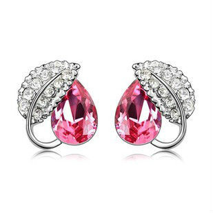 new crystal stud earrings