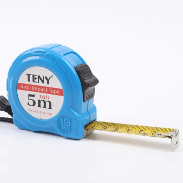 Blue Steel tape measure for household construction site