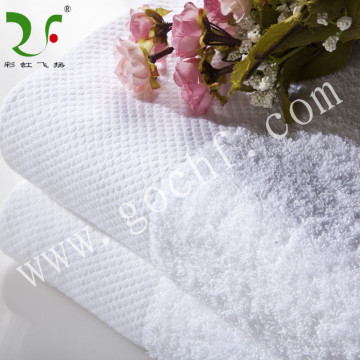 100% cotton platinum banded satin bath towel