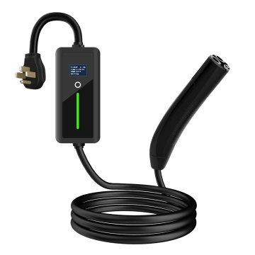 32A Model E EV Charger with NACS Plug for Tesla Cars - 7kW Level 2 Charger