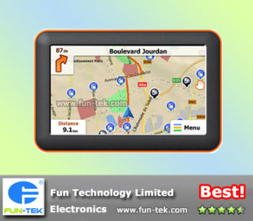 5-inch TFT-LCD Car GPS Navigation FM SD 2G Video MP3 Bluetooth 2G New Map 2011