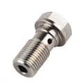 titanium alloy banjo bolt screw