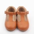 Kids Dress T Bar Kids Children Leather Shoes