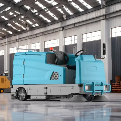 China High-Quality Electric Municipal Driving Commercial Floor Scrubber