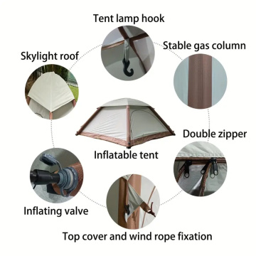 Quick-Setup Customizable Foldable Tent