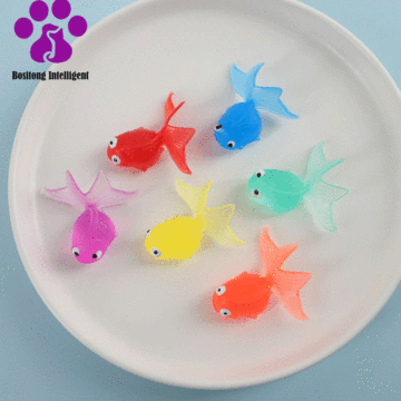 Multicolor Floating TPR Soft Simulated Goldfish Toy