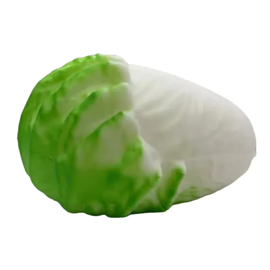 Wholesale Collection: Stress-relieving Cabbage TPR Toys in Soft, Squishy Vegetable Design for All Ages