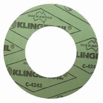 Klinger Gasket, Made from Klinger Non-abestos Sheet, Used in Ship Sealing and Chemical Pipe