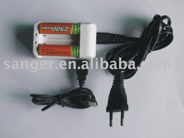 USB AA/AAA Ni-mh charger