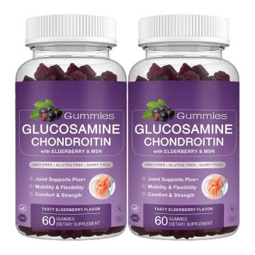 Glucosamine Chondroitin Gummies Suport comun cu MSM