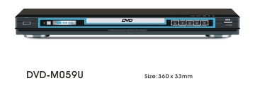 DVD Player with USB and Card Reader DVD-M059U