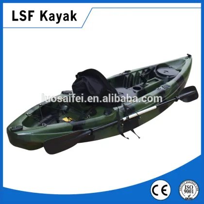 single kayak no inflatable LLDPE fishing kayak canoe