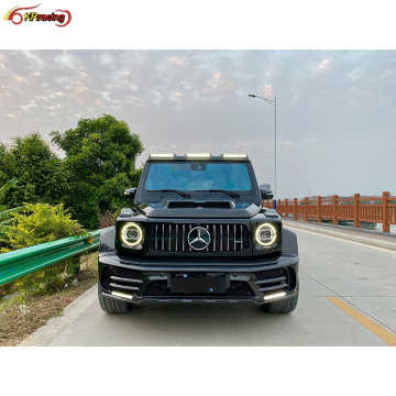 MSY Style Partial Dry Carbon Fiber Car Body Kit for Mercedes Benz G-Class W464 G63 AMG 2018-2021