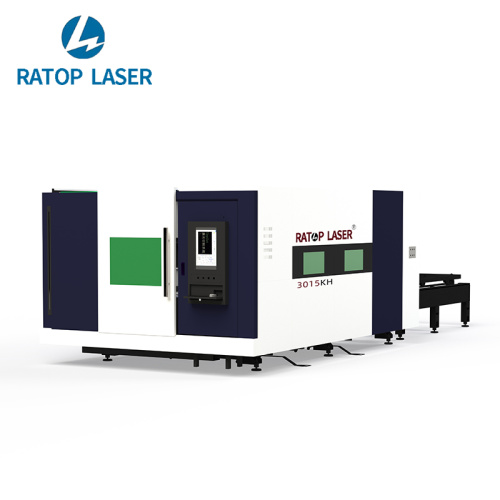 Meja Pertukaran Dwi Terlampir untuk Pemotong Laser