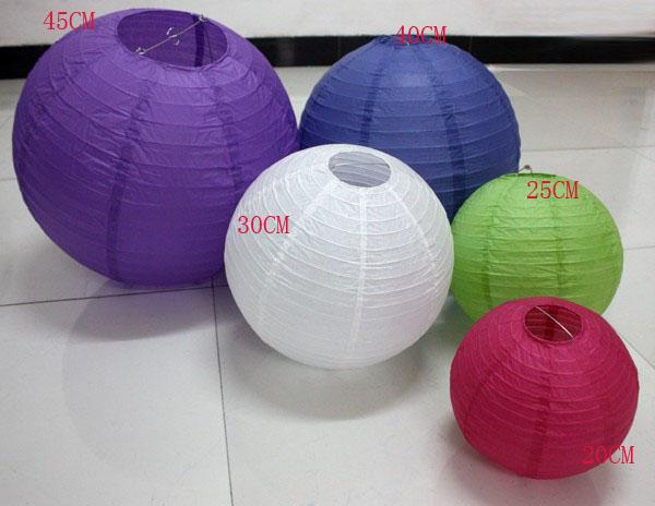 Wedding Favor Colored Chinese Paper Parasols