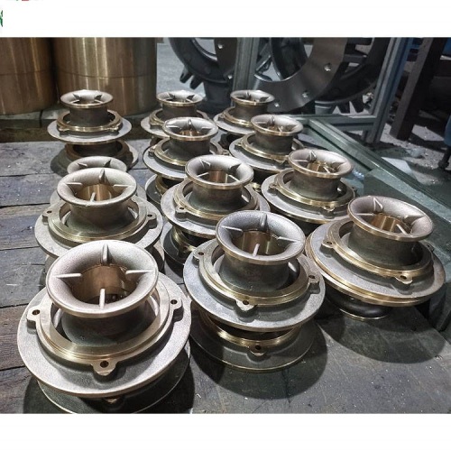 China Metal casting custom aluminum bronze brass valve body Factory