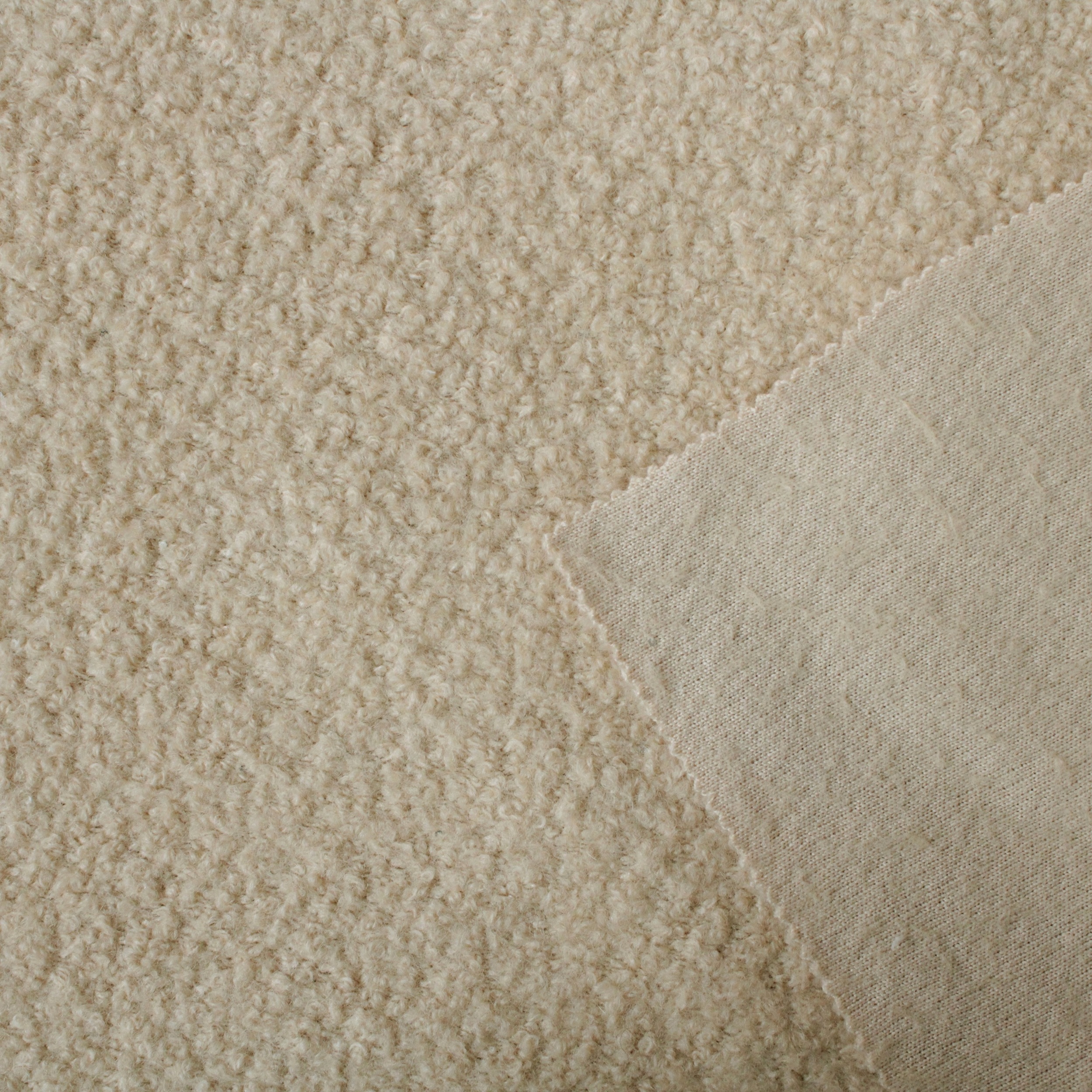 Wool Polyester Sequin Fabric