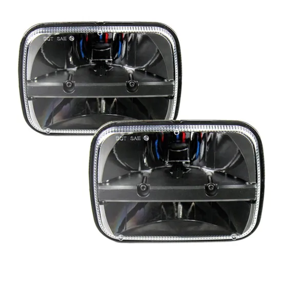 6x7 Inch LED Sealed Beam Headlight Assembly for Jeep Wrangler YJ & Cherokee XJ
