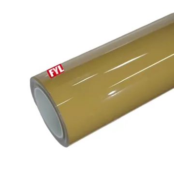 TPU Original Desert Yellow 5 year warranty glossy TPU PPF Color car wrap vinyl