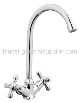 Two Handle Bathroom Kitchen Mixer 