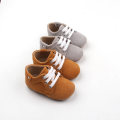 Zapatos casuales de cuero genuino para bebés y niños