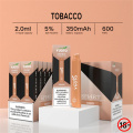 سعر الجملة Yuoto Smart 600puffs يمكن التخلص منها